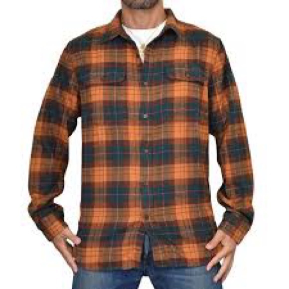 THE NORTH FACE men’s Arroyo Long Sleeve Flannel Button-Down Shirt - Picture 1 of 13